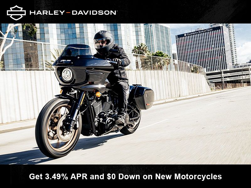 Harley-Davidson - Get 3.49% APR* and $0 Down* on New Motorcycles
