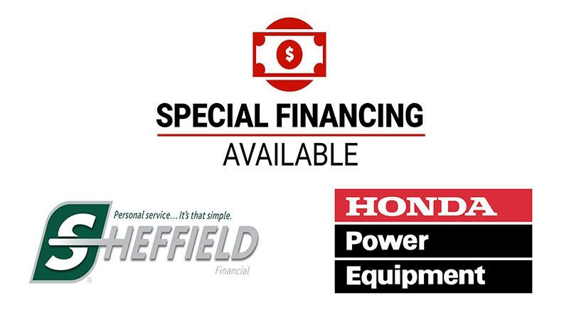  Honda Power Equipment - Special Financing Available