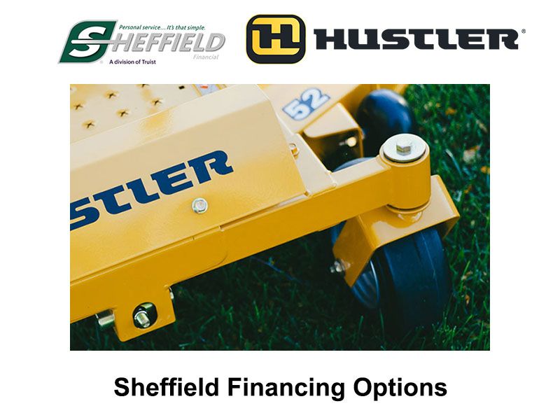 Hustler Turf Equipment - Sheffield Financing Options