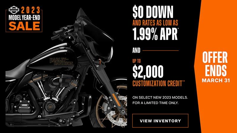 Harley-Davidson - Model Year End Sale