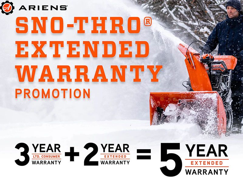 Ariens USA - Sno-Thro Extended Warranty Promotion