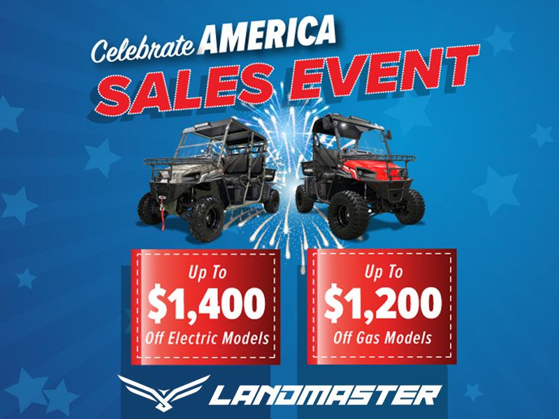 Landmaster - Celebrate America Sales Event Offers