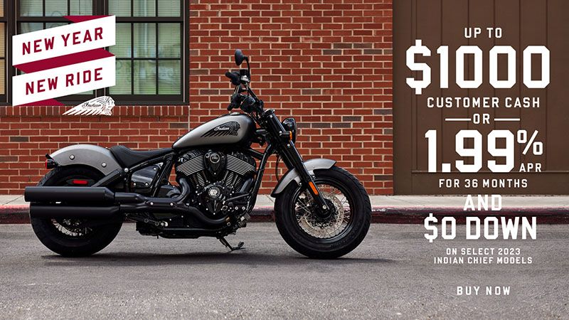 Indian Motorcycle - Up To $1000 Customer Cash