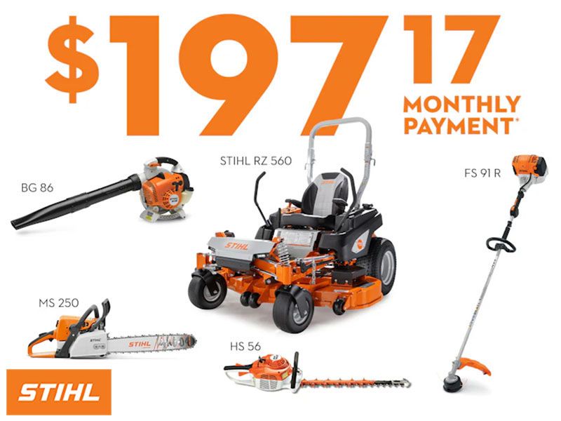 Stihl - Get It All Now, Pay Over Time
