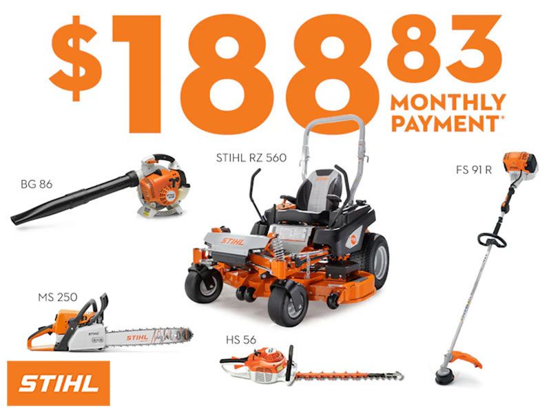 Stihl - Get It All Now, Pay Over Time