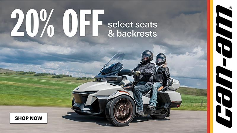 Can-Am - 20% off Seats and Backrests