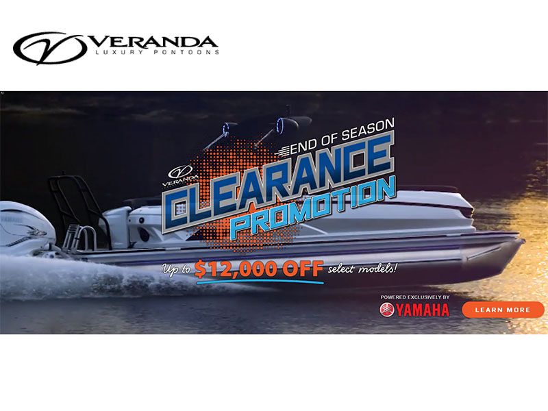 Veranda Marine - End of Season Clearance Promotion