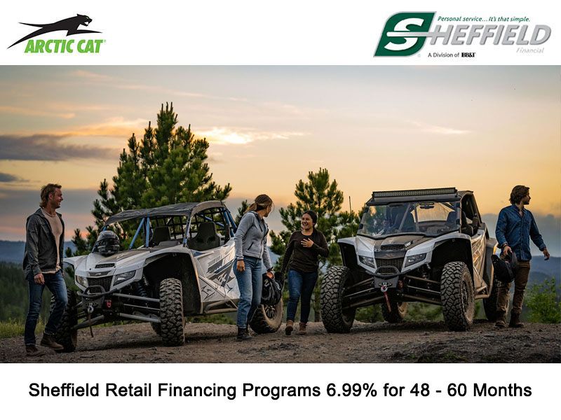 Arctic Cat - Sheffield Retail Financing Programs 6.99% for 48 - 60 Months