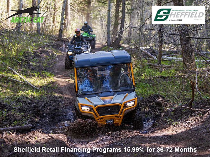  Arctic Cat - Sheffield Retail Financing Programs 15.99% for 36-72 Months