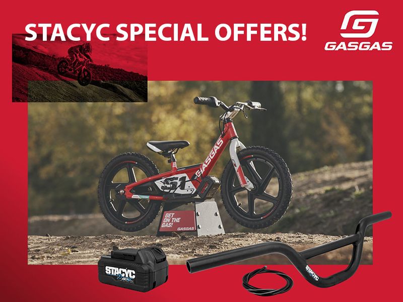 GASGAS Gas Gas - STACYC Special Offers!
