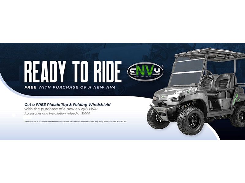 eNVy Electric Neighborhood Vehicle - Ready to Ride
