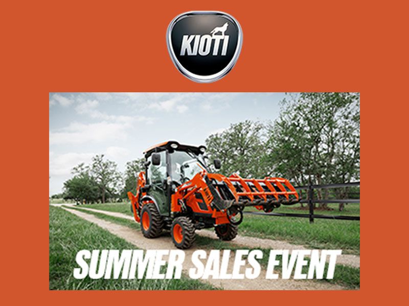 Kioti - Summer Sales Event