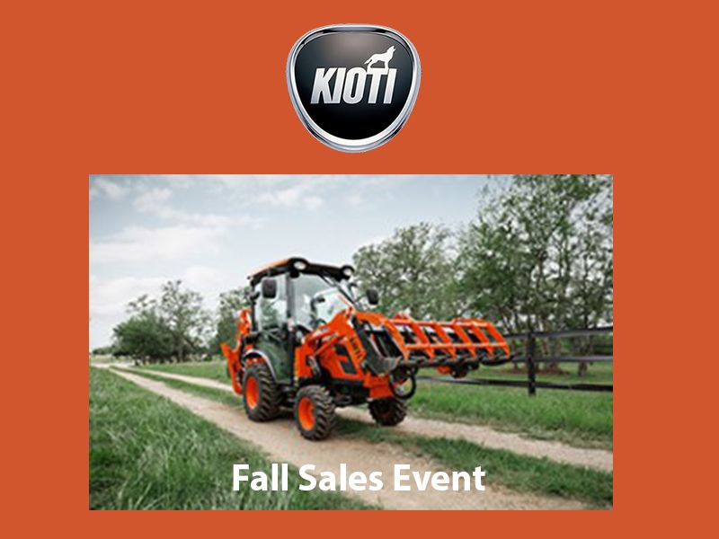 Kioti - Fall Sales Event