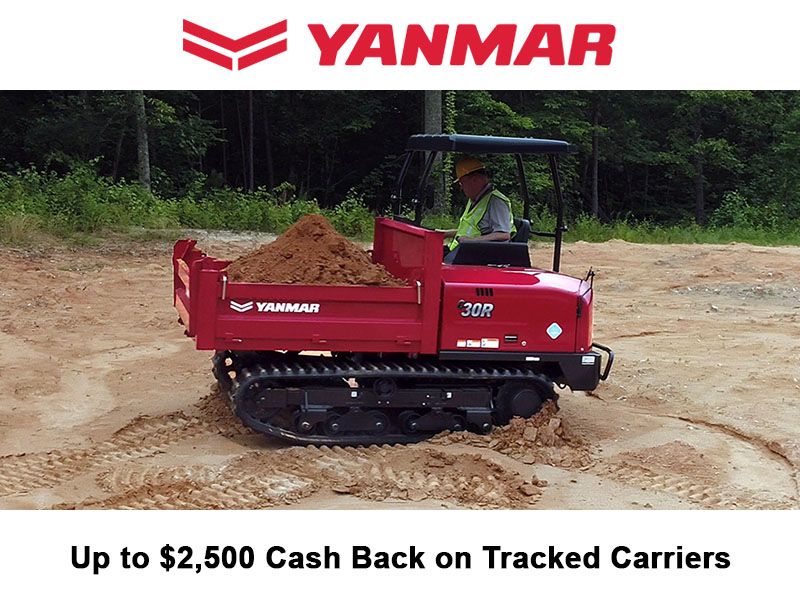 Yanmar - Up to $2,500 Cash Back on Tracked Carriers