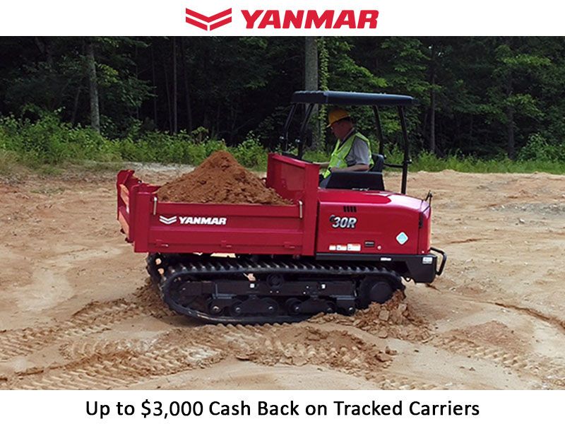 Yanmar - Up to $3,000 Cash Back on Tracked Carriers