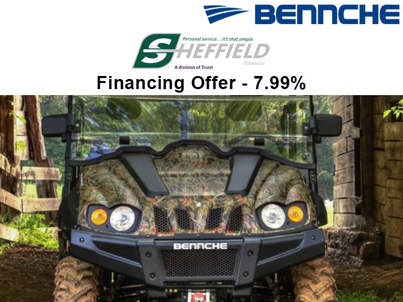  Bennche - Sheffield Financing Offer 7.99%