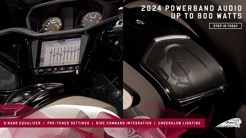 Indian Motorcycle - 2024 Power Band Audio