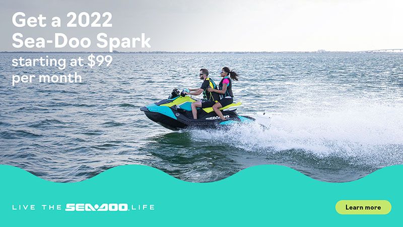 Sea-Doo - Get A 2022 Spark Starting At $99 Per Month