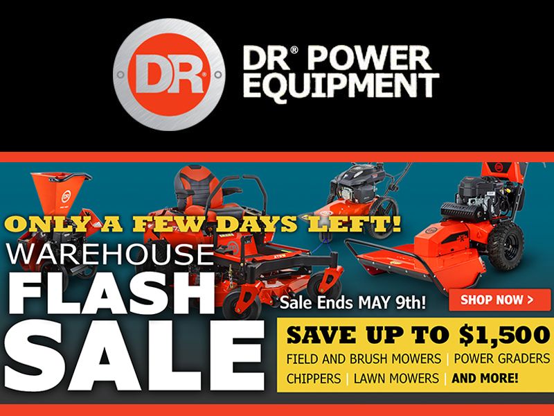 DR Power Equipment - Warehouse Flash Sale