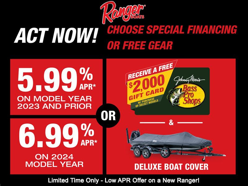 Ranger - Limited Time Only - Low APR Offer on a New Ranger!