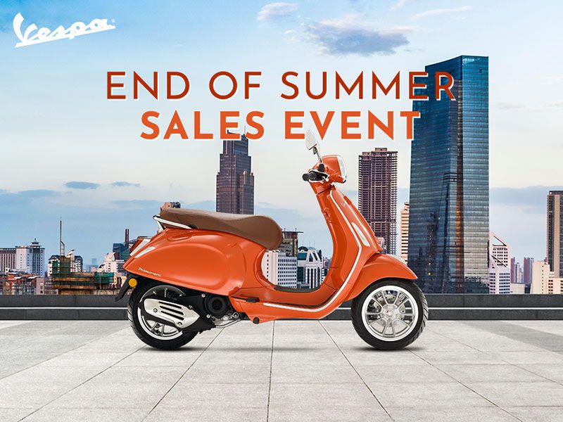 Vespa - End of Summer Sales Event