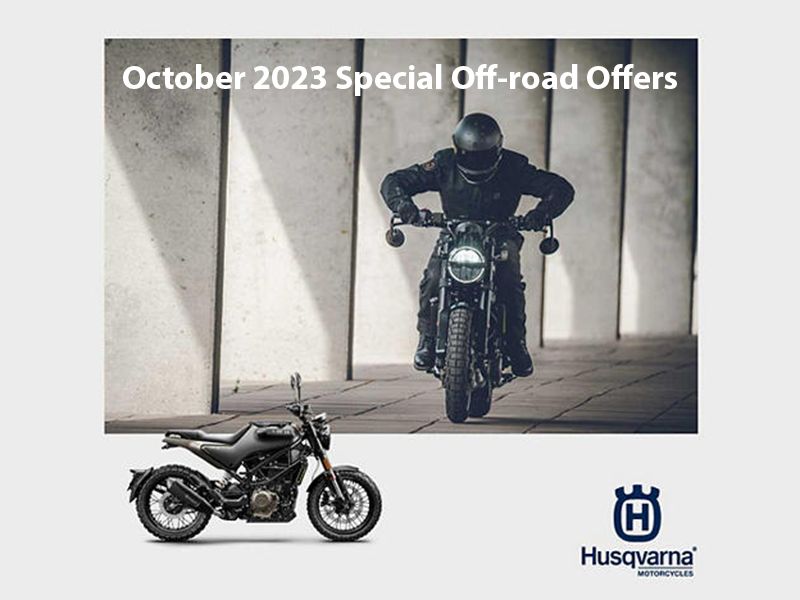 Husqvarna - October 2023 Special Street Offers