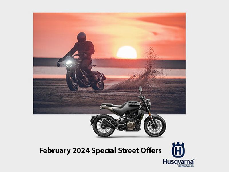 Husqvarna - February 2024 Special Street Offers