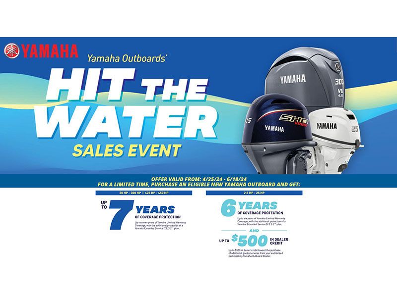 Yamaha Marine - Hit The Water Sales Event
