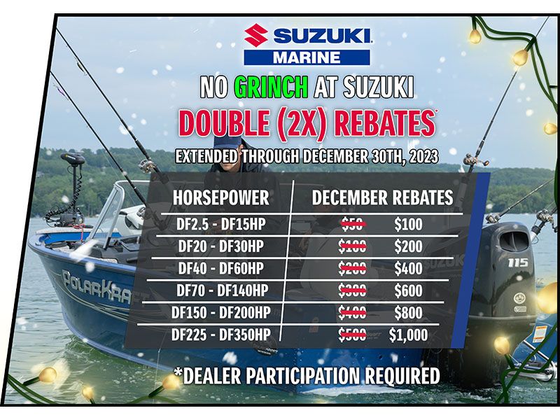 Suzuki Marine - Current Rebates