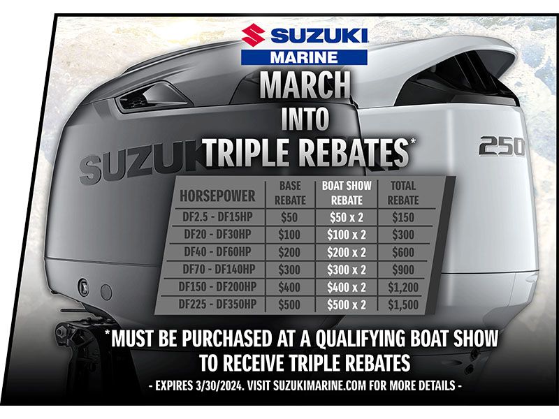 Suzuki Marine - Current Rebates