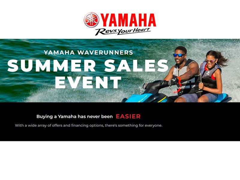 Yamaha - Summer Sales Event - Waverunners Promotion - Yamaha Motor Corp ...