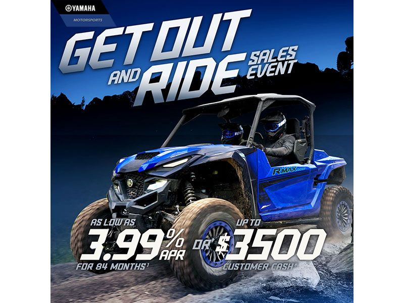 Yamaha Motor Corp., USA - Get Out and Ride Sales Event