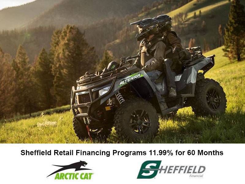  Arctic Cat - Sheffield Retail Financing Programs 11.99% for 60 Months