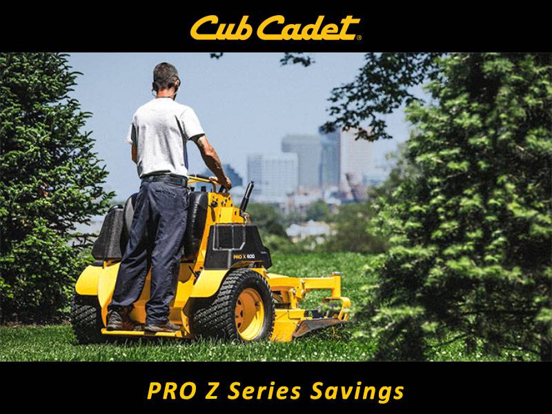  Cub Cadet - PRO X Series Savings