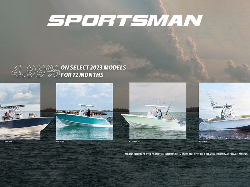 Sportsman - 4.99% On Select 2023 Models for 72 months