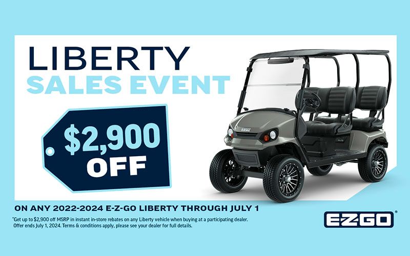 E-Z-GO - Liberty Sales Event