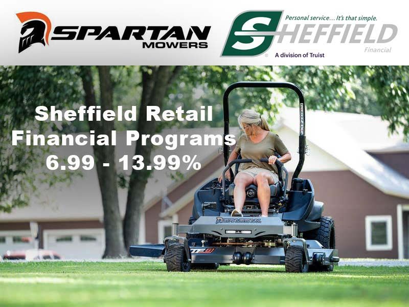  Spartan Mowers - Sheffield Retail Financial Programs 6.99 - 13.99%