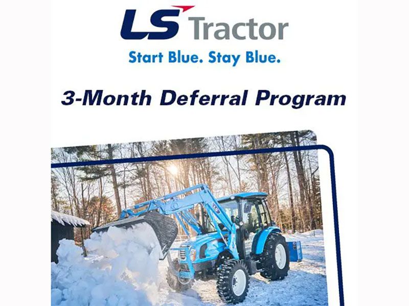 LS Tractor - 3-Month Deferred Payment Program