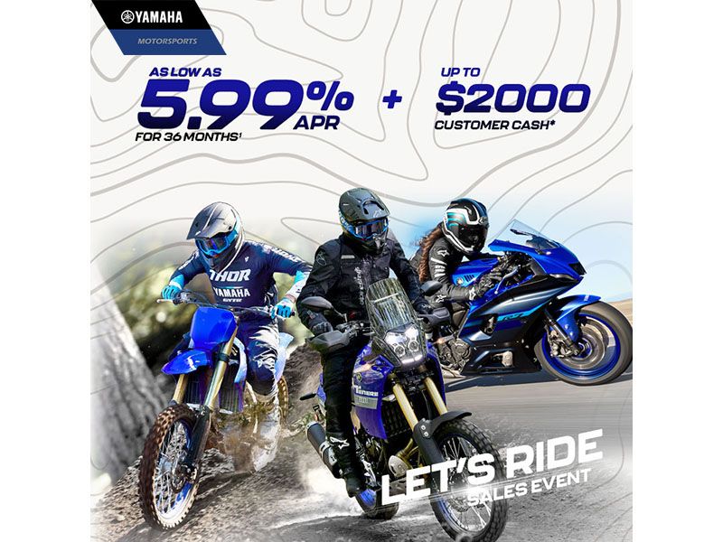 Yamaha Motor Corp., USA - Let's Ride Sales Event