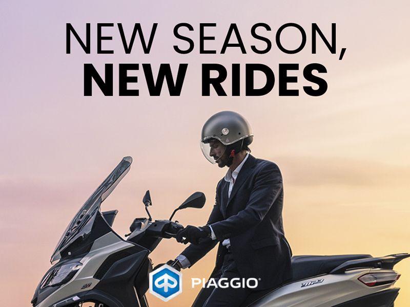 Piaggio - New Season, New Rides