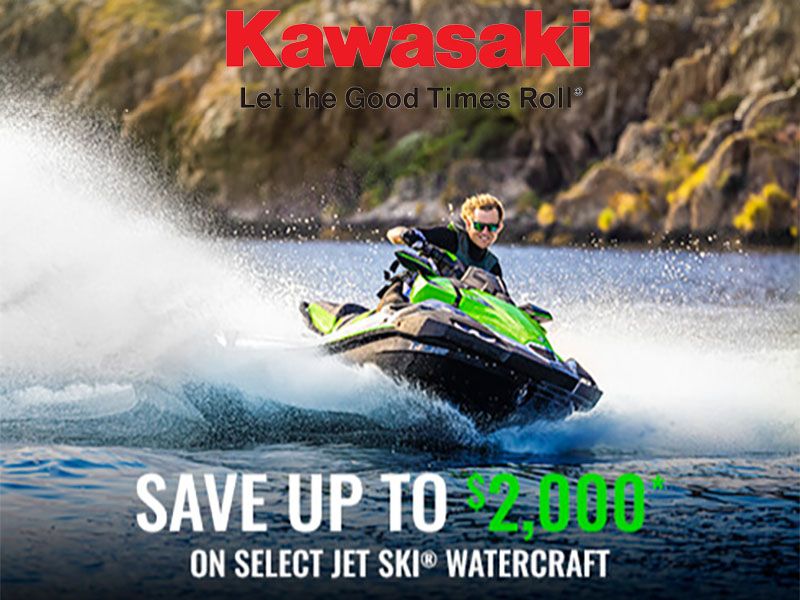 Kawasaki - Save Up to $2,000 On Select Jet Ski Watercraft