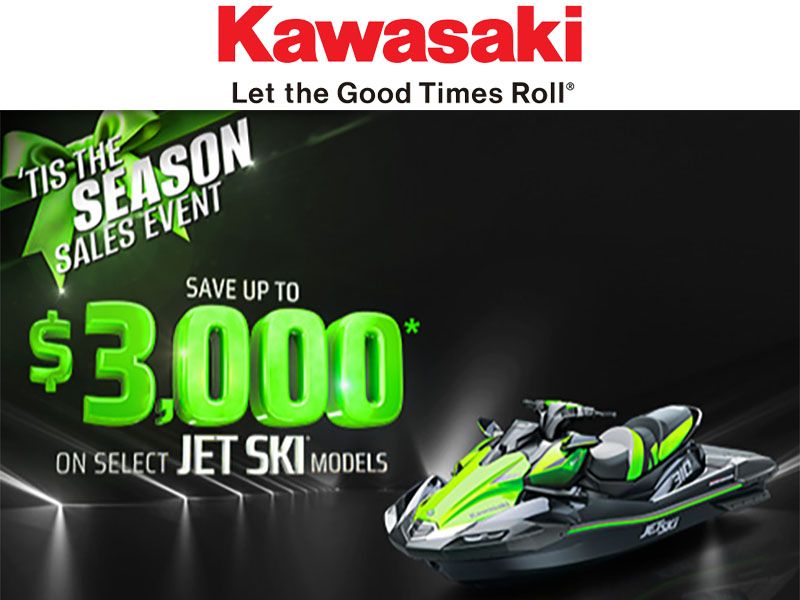 Kawasaki - Save Up to $3,000 on Select Jet Ski Models