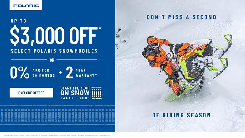 Polaris - Start The Year On Snow Sales Event