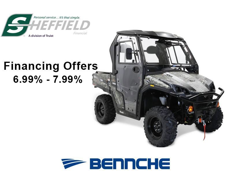  Bennche - Sheffield Financing Offer 6.99% - 7.99%