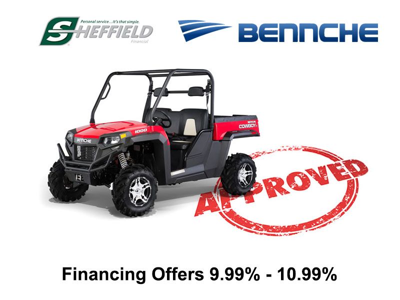 Bennche - Sheffield Financing Offer 9.99% - 10.99%