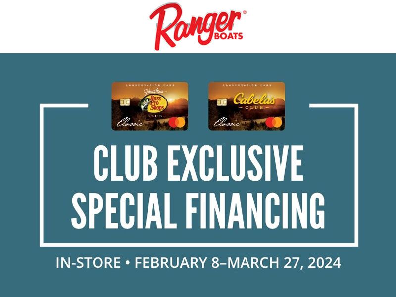 Ranger - Club Exclusive Special Financing