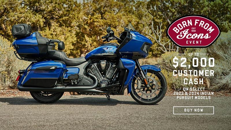 Indian Motorcycle - Up To $2,000 Customer Cash On Select 2023 & 2024 Pursuit Models