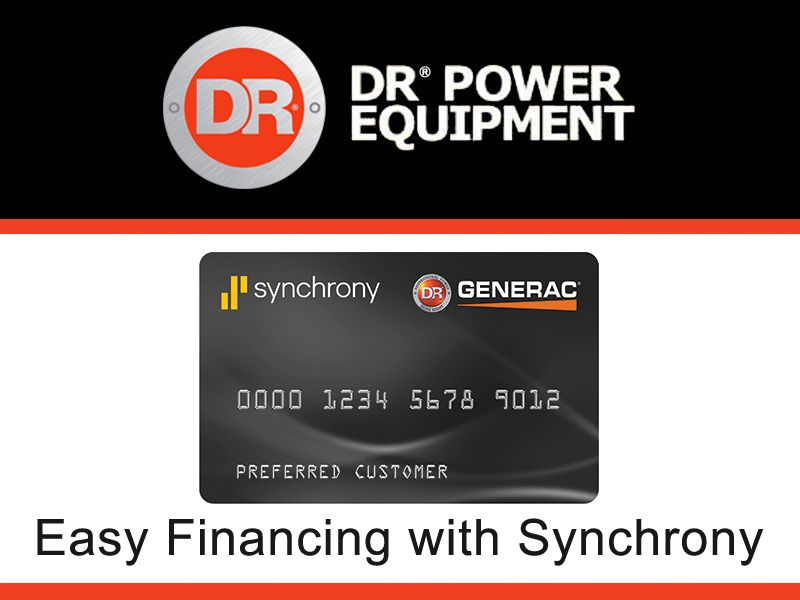 DR Power Equipment - Easy Financing with Synchrony