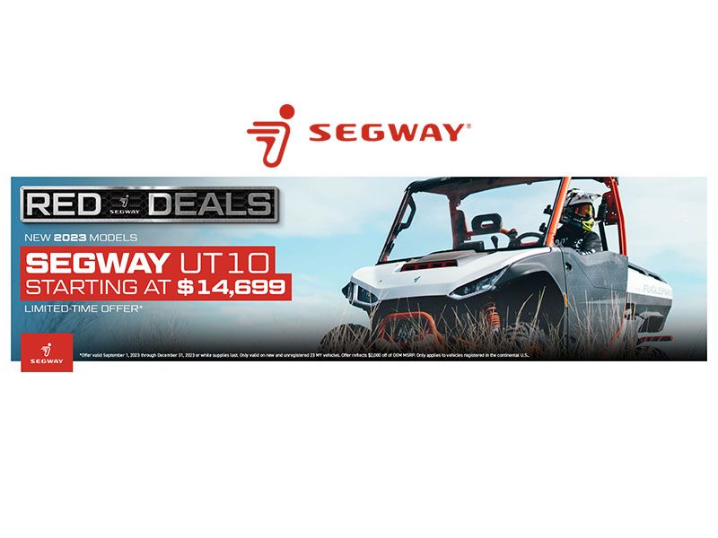 Segway Powersports - Red Deals - UT 10
