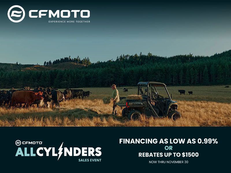 CFMOTO - All Cylinders Sales Event